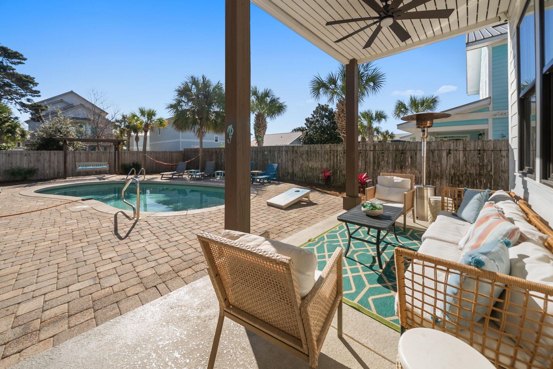 85 Cobia Street Destin, FL 32541 - Photo 12 of 59 16-covered-patio-lounge-destin-beach-hou