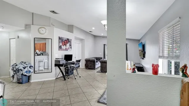 a view of a room with toys