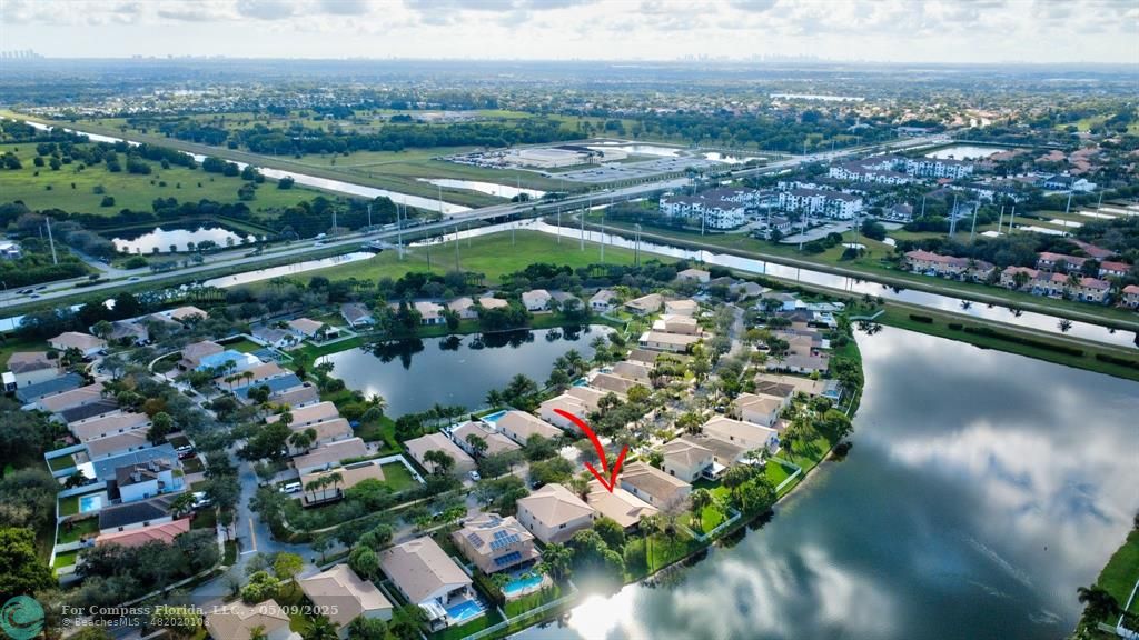 4558 Southwest 125th Lane Miramar, FL 33027 - Photo 42 of 47 an aerial view of a city