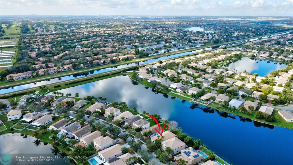 4558 Southwest 125th Lane Miramar, FL 33027 - Photo 43 of 47 a view of a city and lake