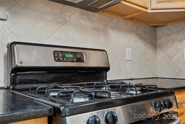 a close view of stove top oven