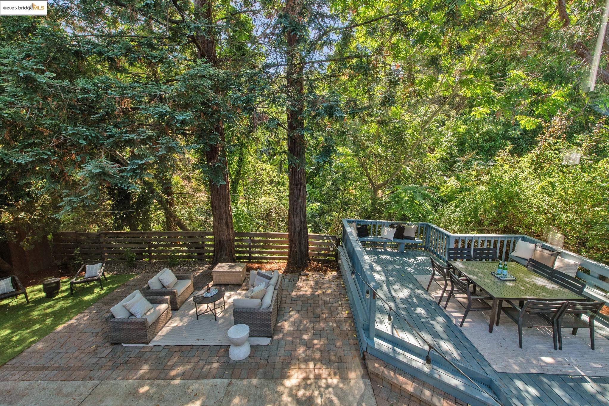 4479 Elinora Avenue Oakland, CA 94619 - Photo 36 of 47 View of patio featuring an outdoor living space and outdoor dining area