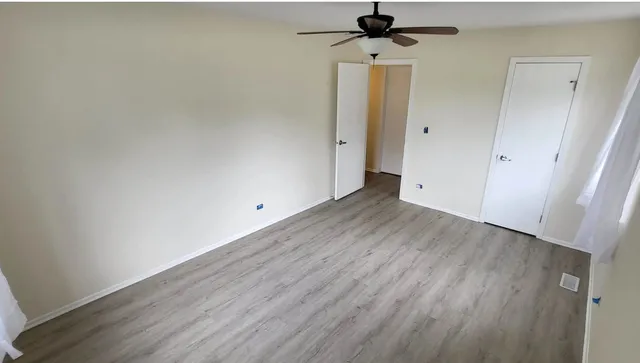 wooden floor in an empty room