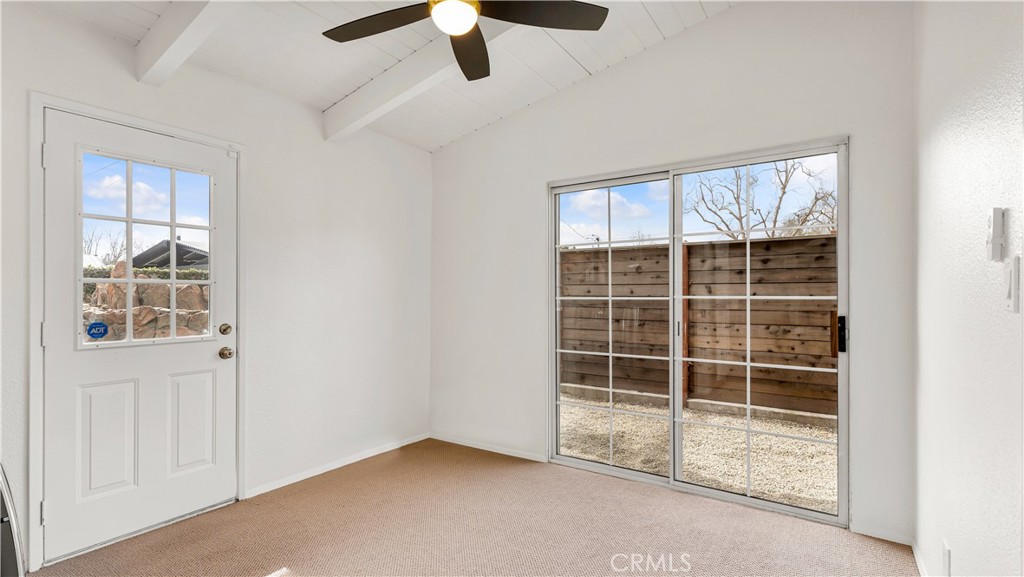 3317 Lees Avenue Long Beach, CA 90808 - Photo 30 of 75 Multi-Purpose multi-functional large utility room at rear of home that holds the Washer and Dryer, complete with large sliding glass door to potential patio/sitting area along with a single back door for guest entry or direct access to the bunker/shelter.