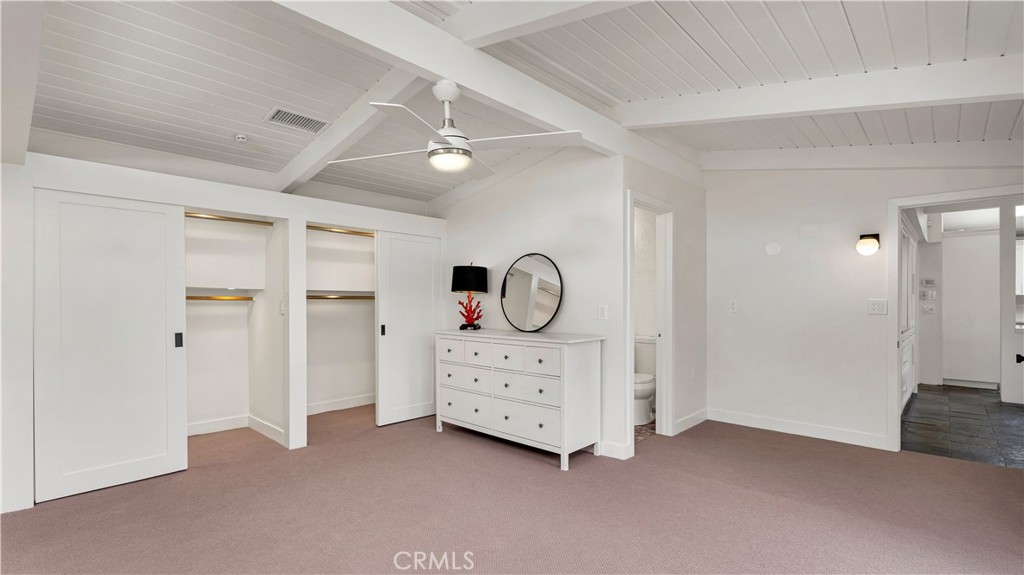 3317 Lees Avenue Long Beach, CA 90808 - Photo 38 of 75 Primary en Suite Bedroom with dual lighted closets and new carpeting throughout