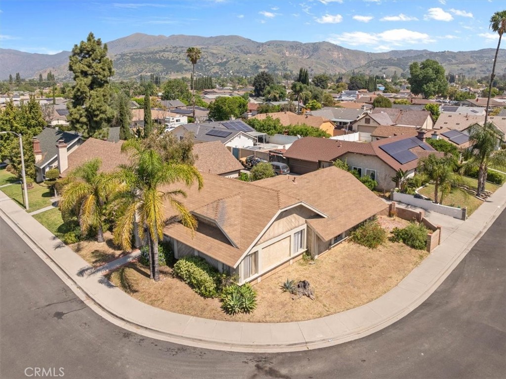 222 Village Square Fillmore, CA 93015 - Photo 35 of 39 an aerial view of a house with a yard and lake view