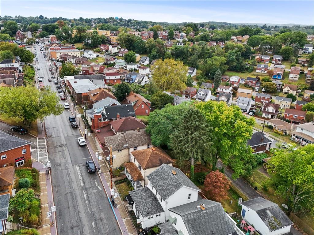 3612 Main Street Homestead, PA 15120 - Photo 4 of 33 an aerial view of a city with lots of residential buildings