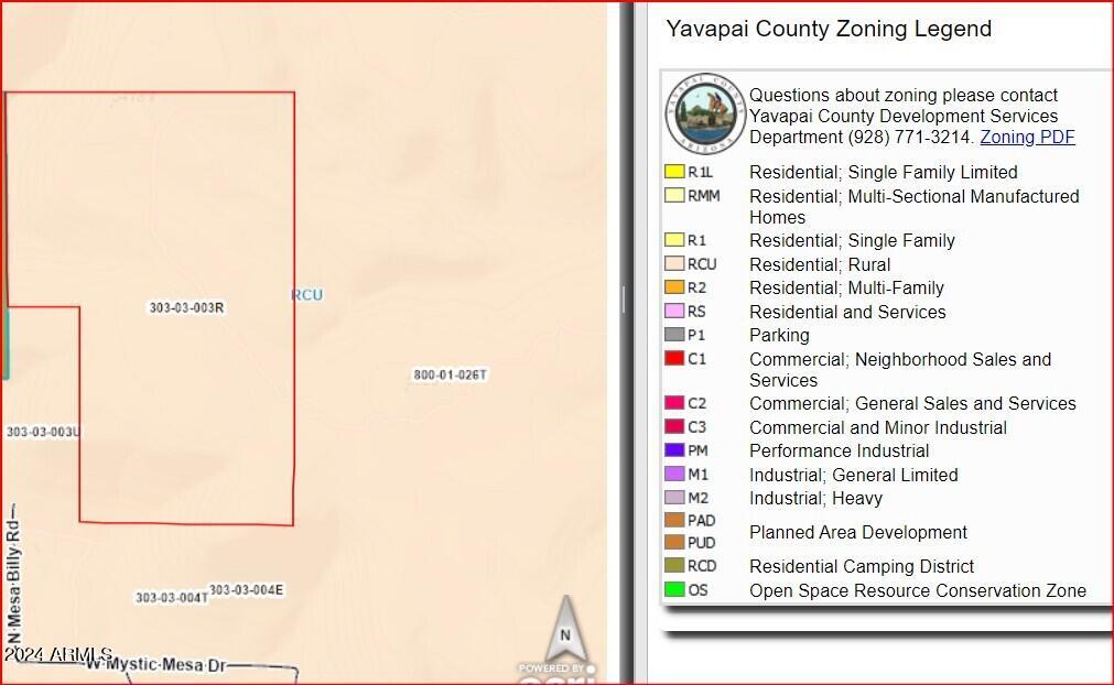 3 R Xxxx Paulden, AZ 86334 - Photo 35 of 36 Zoning RCU