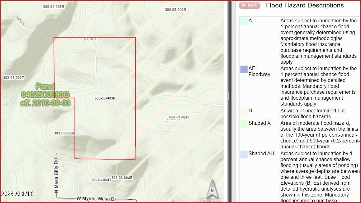 3 R Xxxx Paulden, AZ 86334 - Photo 36 of 36 Buyer to Verify Flood Zone