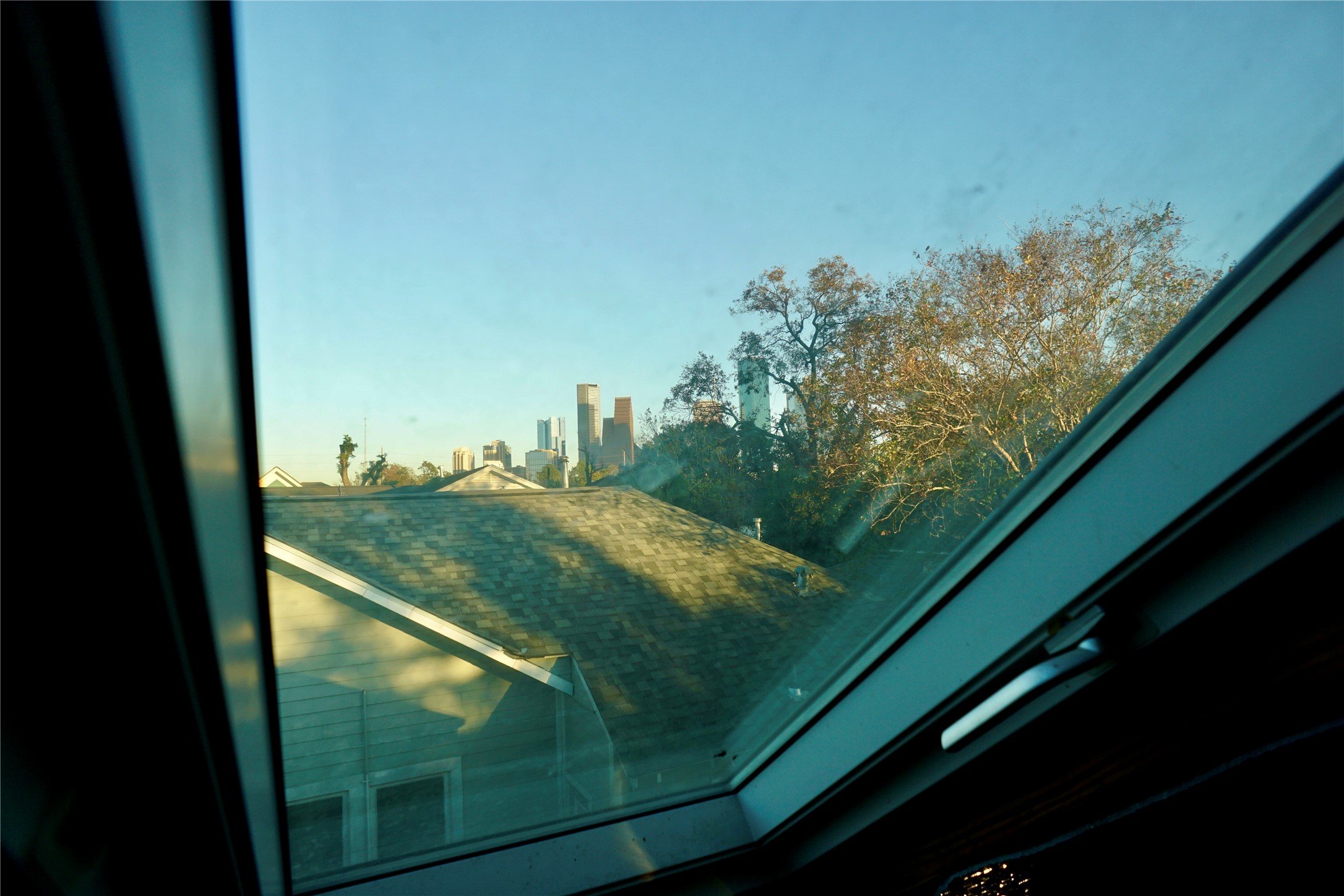 2215 Kane Street Houston, TX 77007 - Photo 21 of 24 a view of a balcony from a window