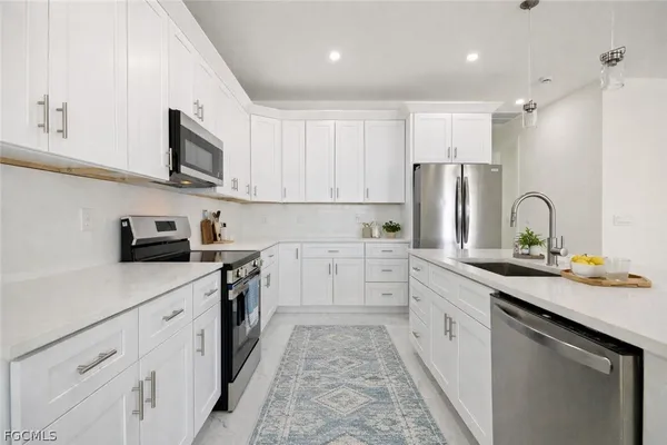 a view of a storage in a room