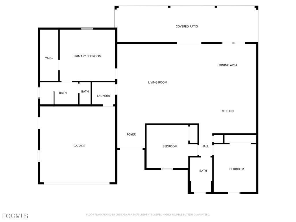 3002 Mercer Way LaBelle, FL 33935 - Photo 38 of 38 a picture of floor plan