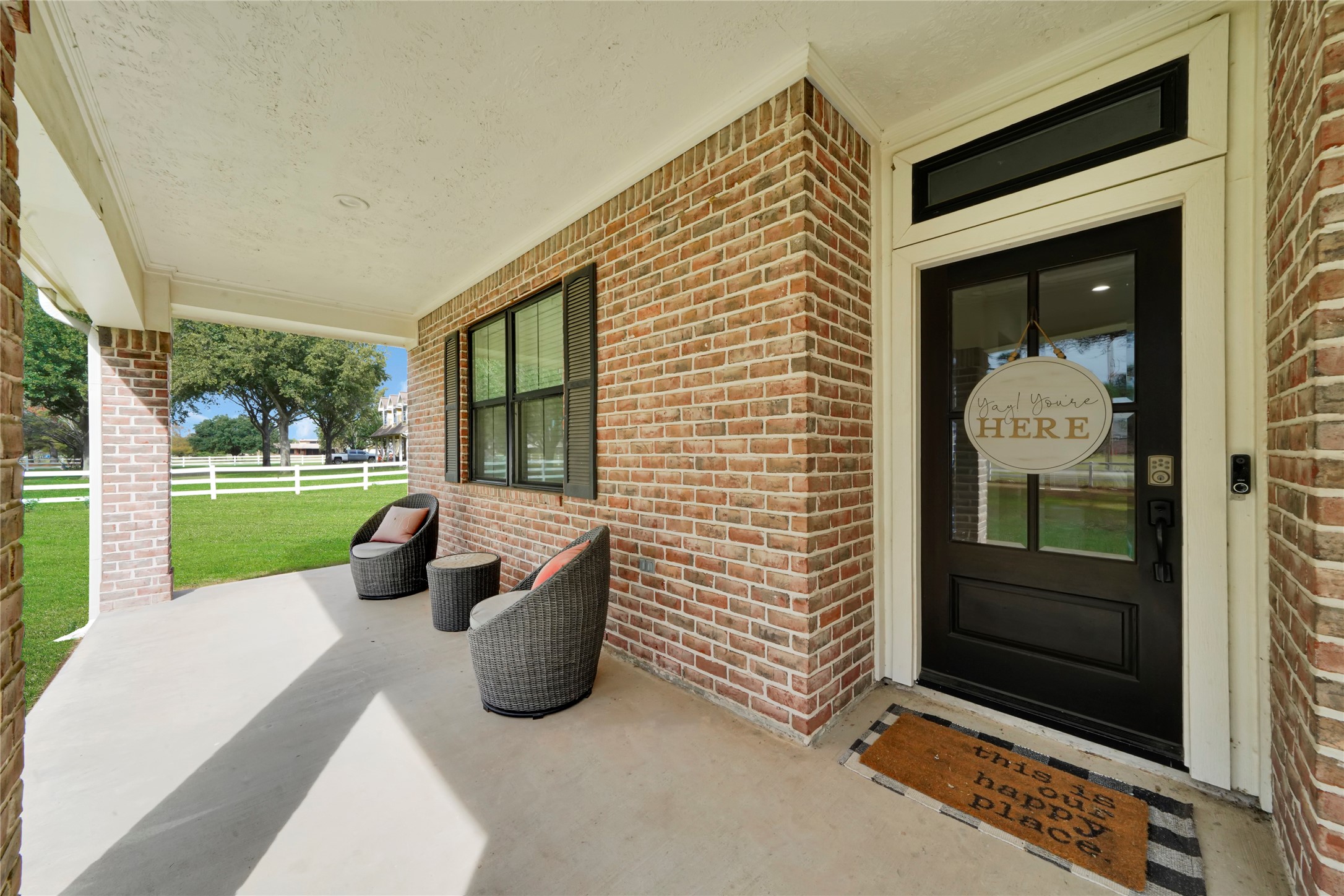 4730 Pitts Road Katy, TX 77493 - Photo 25 of 36 Inviting covered entryway perfect for front porch sit downs.