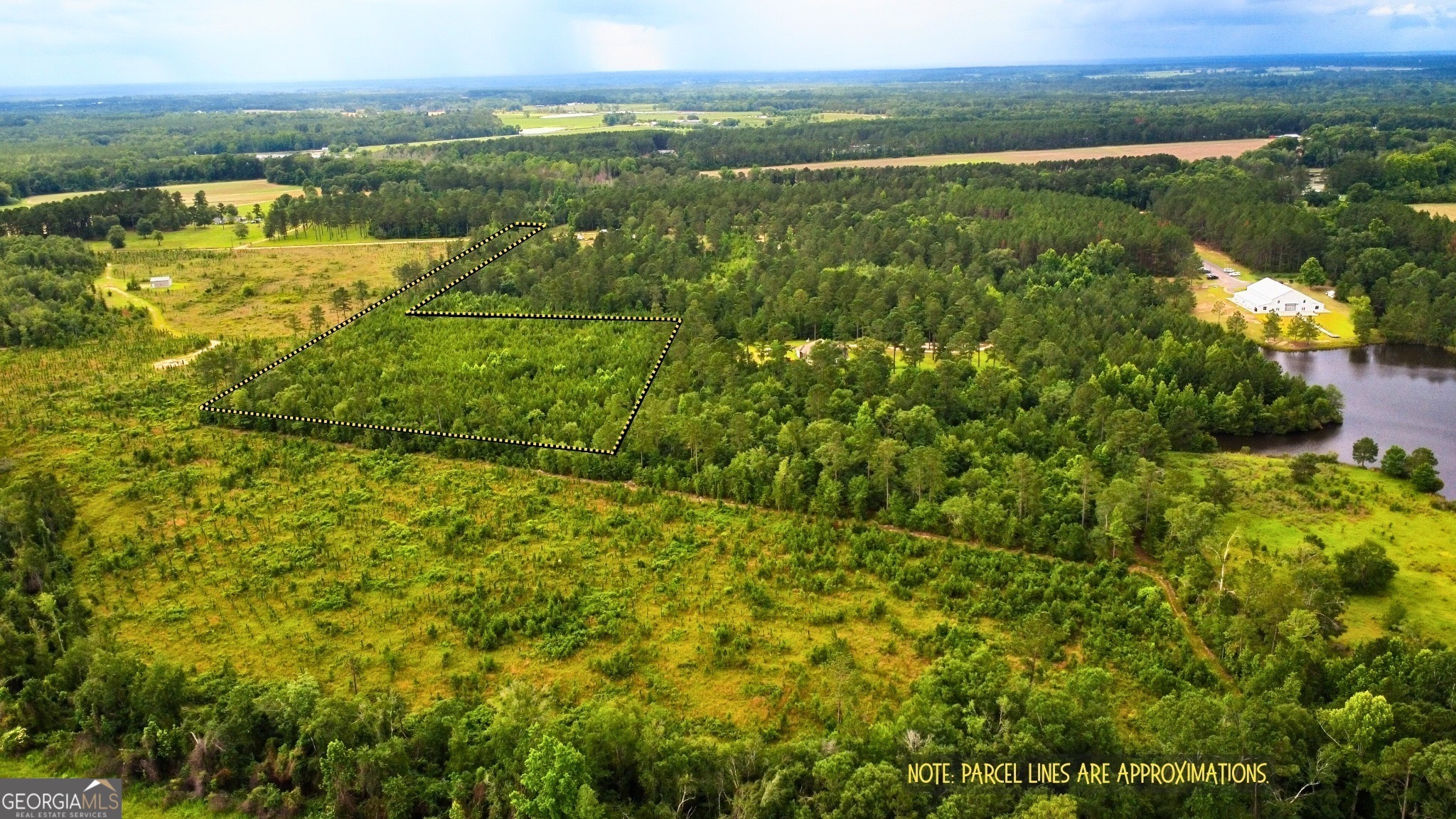 0 Moore Road South Register, GA 30452 - Photo 2 of 4 a view of lake with green space