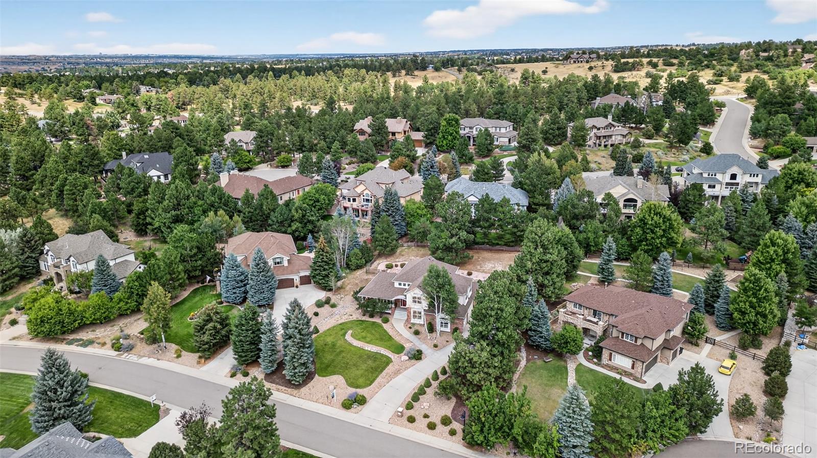 8389 Owl Roost Court Parker, CO 80134 - Photo 3 of 50 an aerial view of multiple house