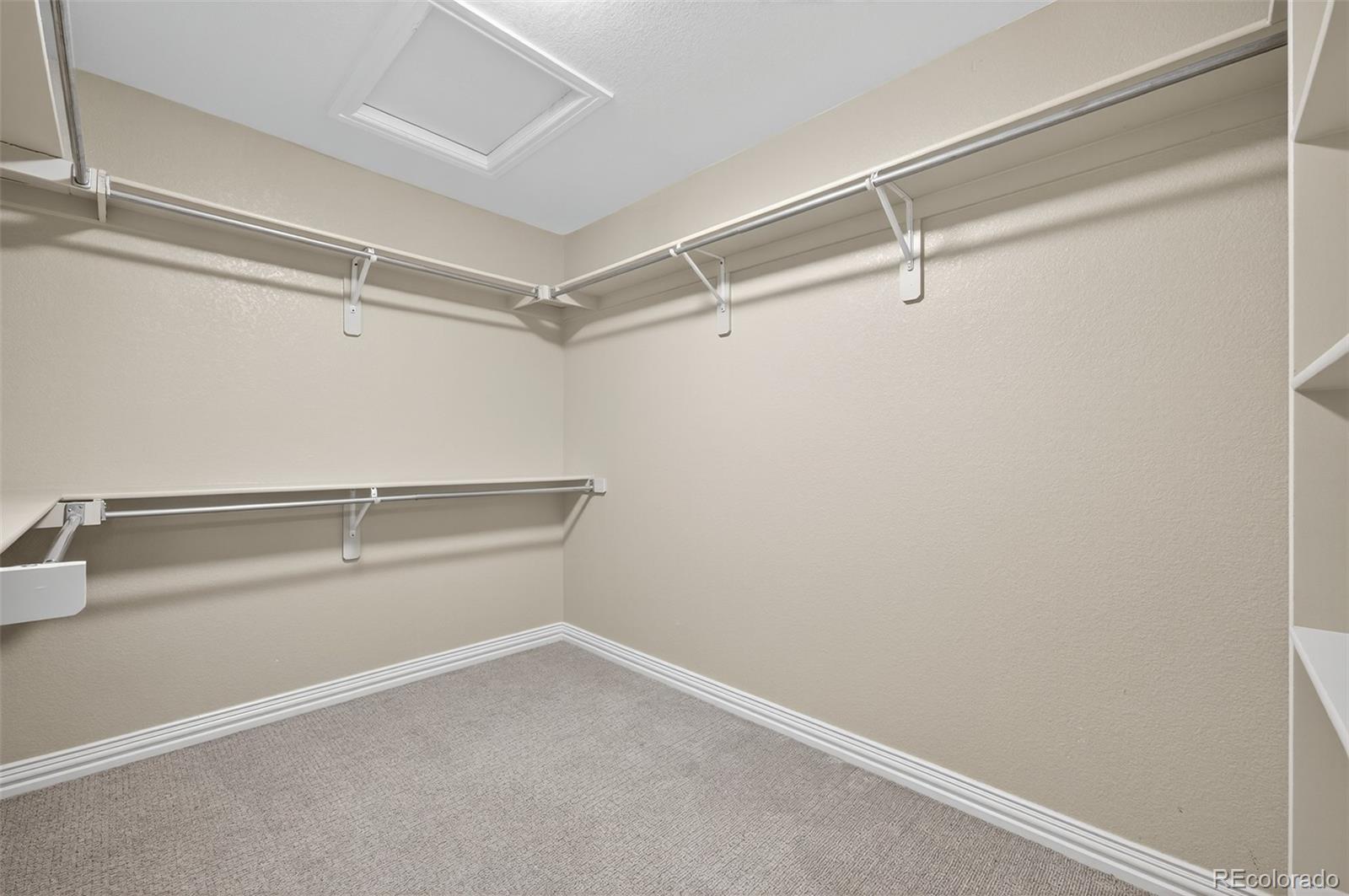 8389 Owl Roost Court Parker, CO 80134 - Photo 43 of 50 a view of an empty walk in closet