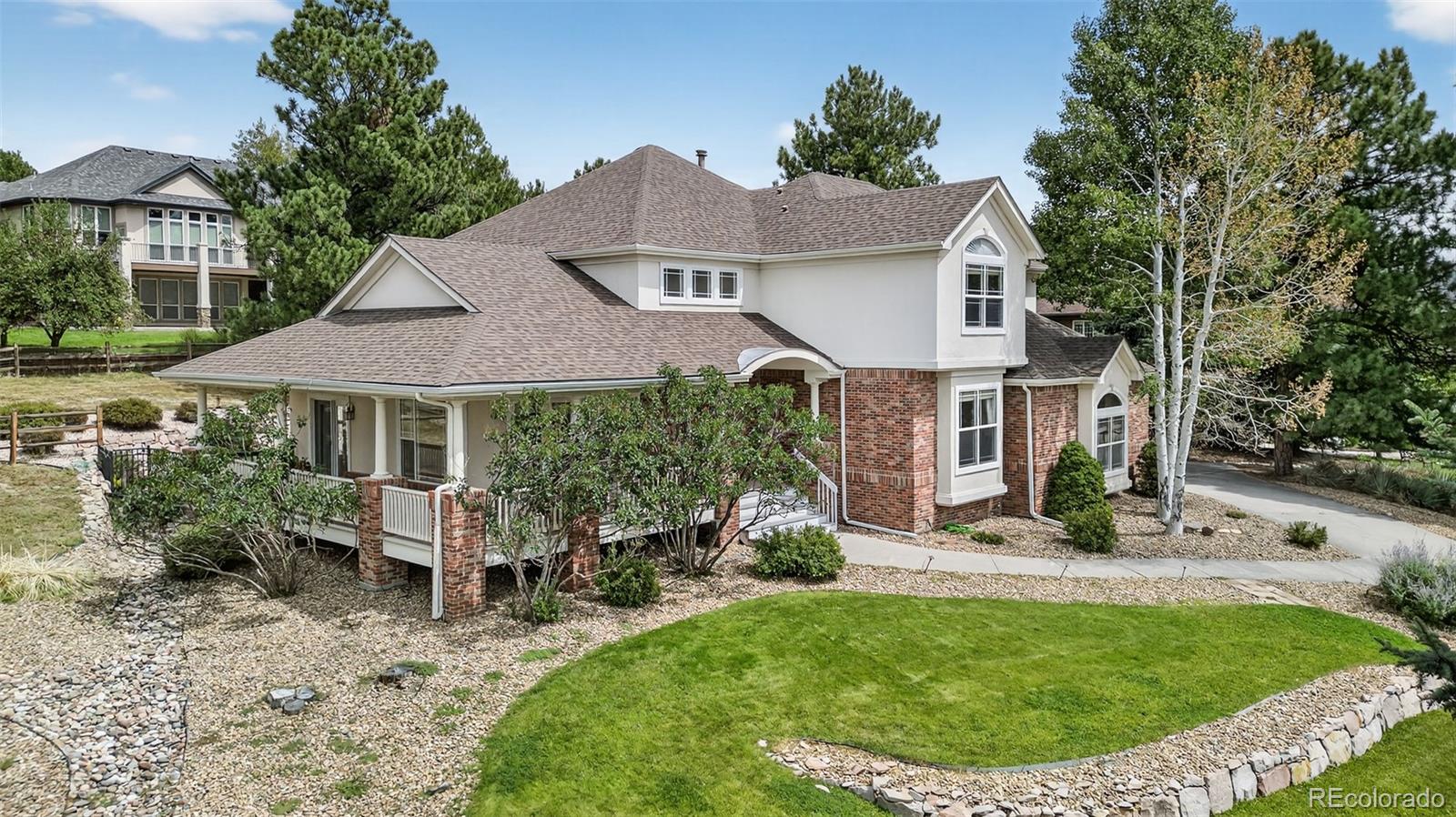 8389 Owl Roost Court Parker, CO 80134 - Photo 10 of 50 an aerial view of a house