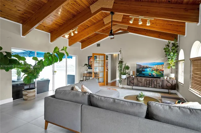 a outdoor living space with furniture