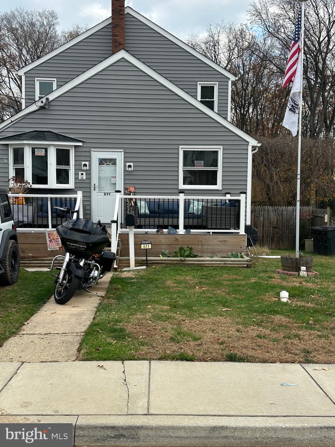 a view of a house with a patio
