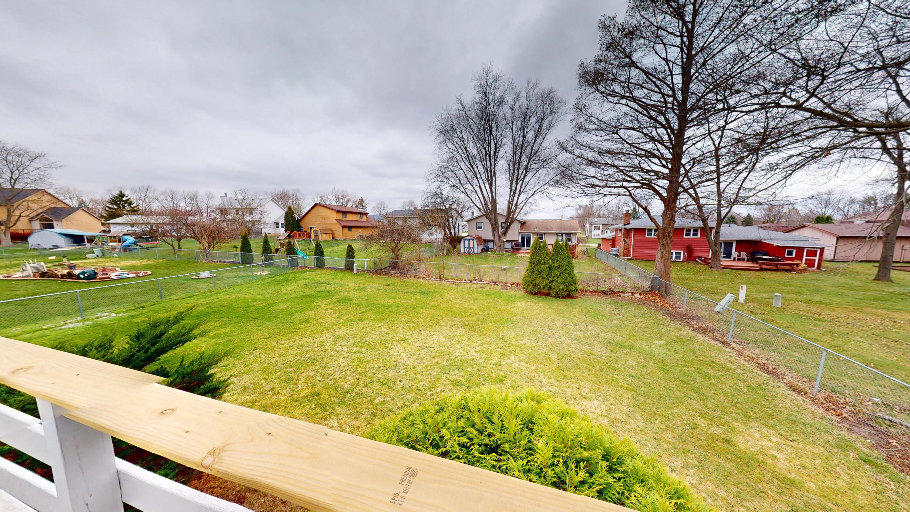 3064 Parkwood Place Crown Point, IN 46307 - Photo 35 of 40 a view of swimming pool with outdoor seating and trees