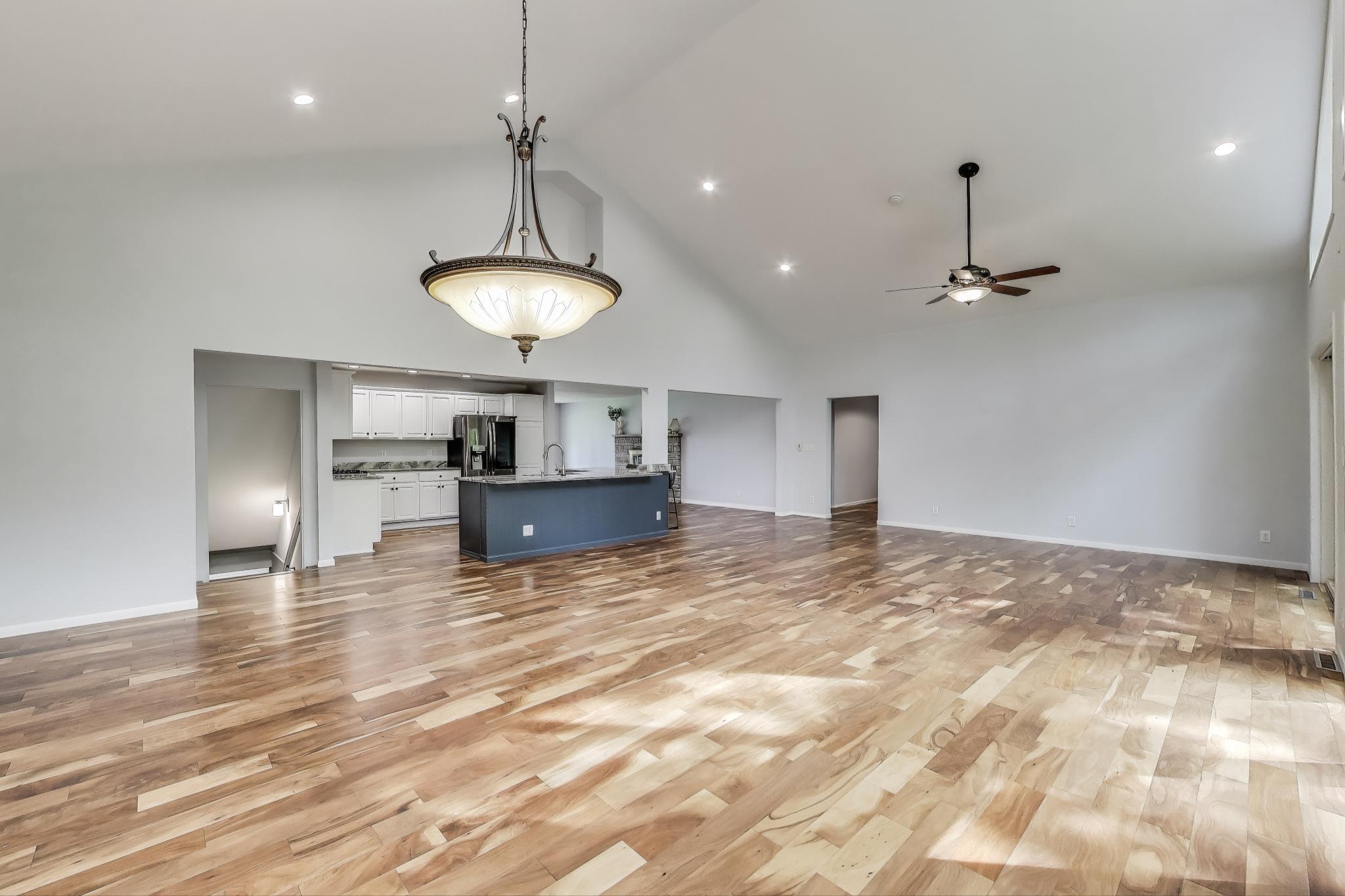 1009 Lake George Drive Hobart, IN 46342 - Photo 12 of 73 a view of a kitchen with a sink and dishwasher in kitchen