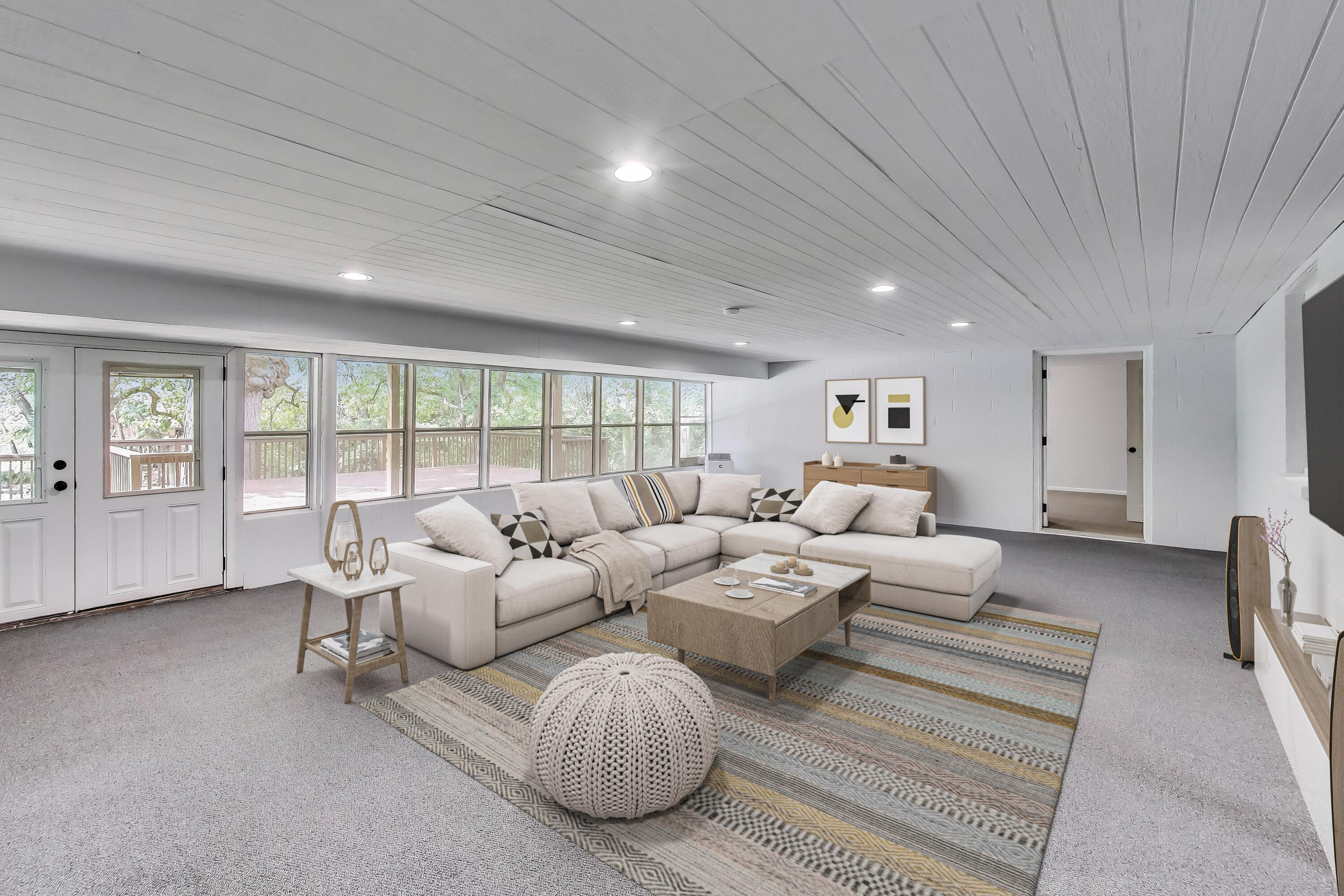 1009 Lake George Drive Hobart, IN 46342 - Photo 36 of 73 a living room with furniture and a large window