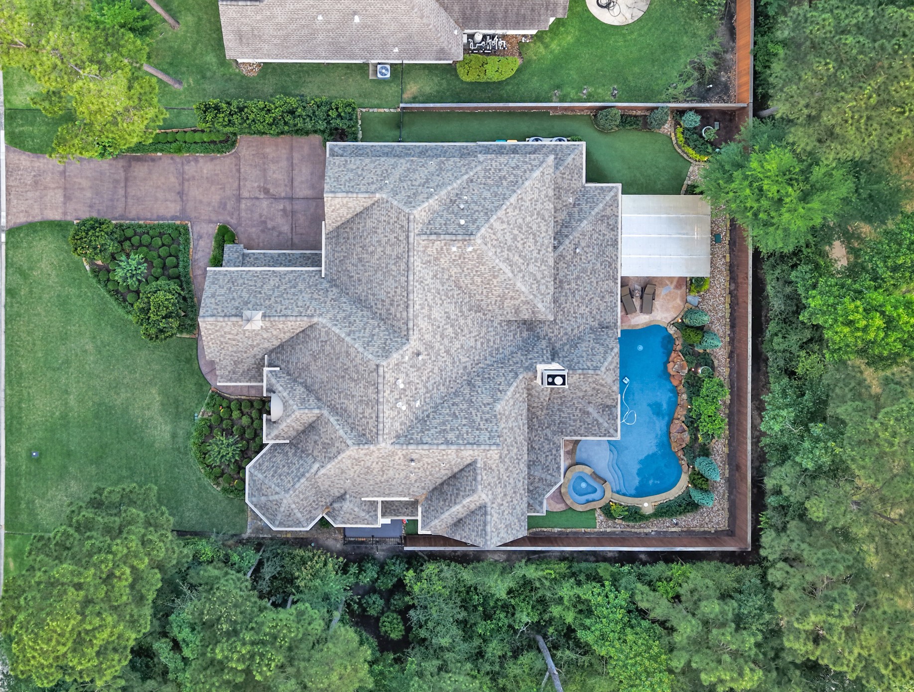 59 East Ambassador Bend Spring, TX 77382 - Photo 42 of 48 Aerial view highlighting the home’s location and surrounding neighborhood.
