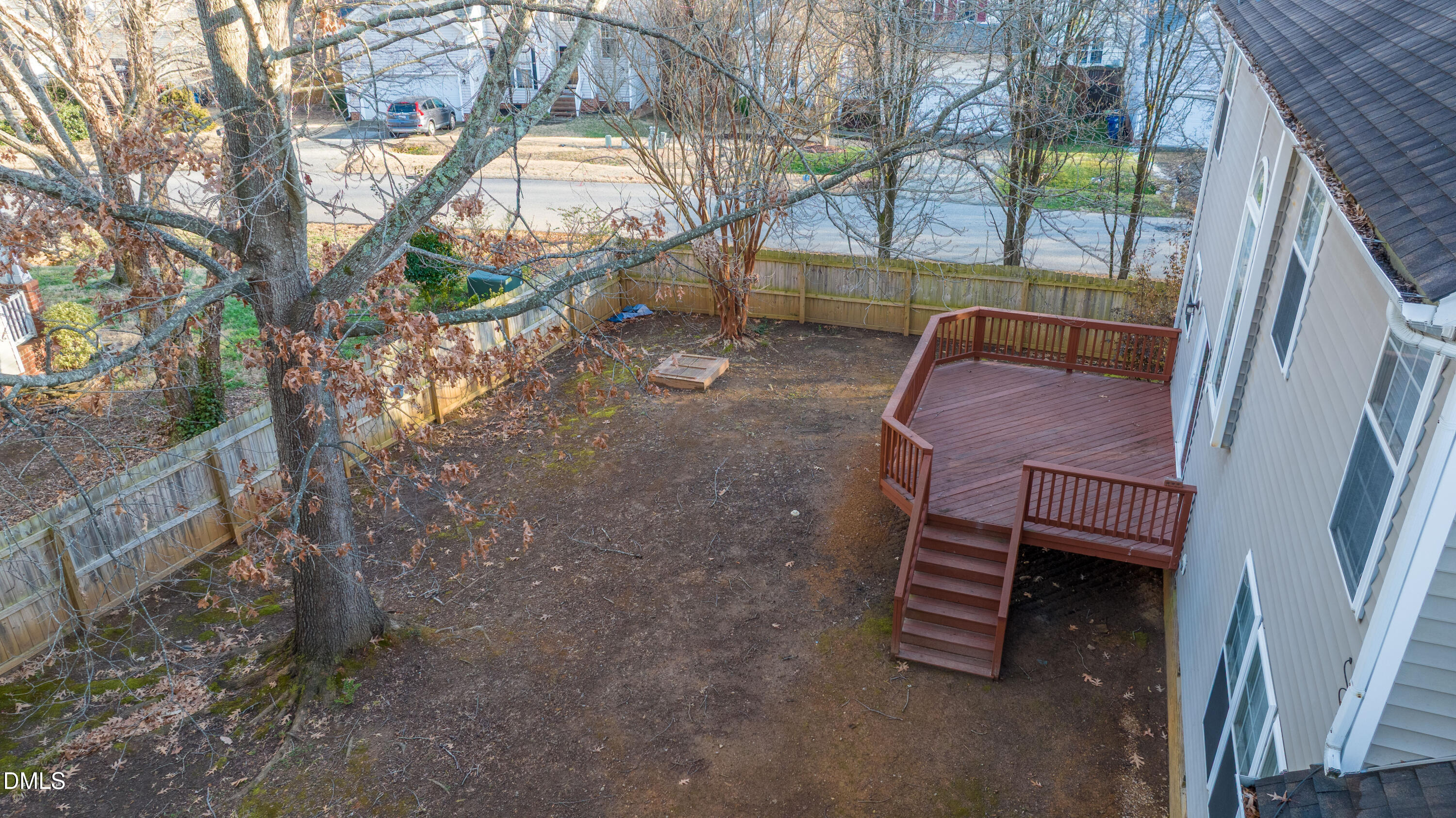2339 School Creek Place Raleigh, NC 27606 - Photo 53 of 59 a view of outdoor space and deck