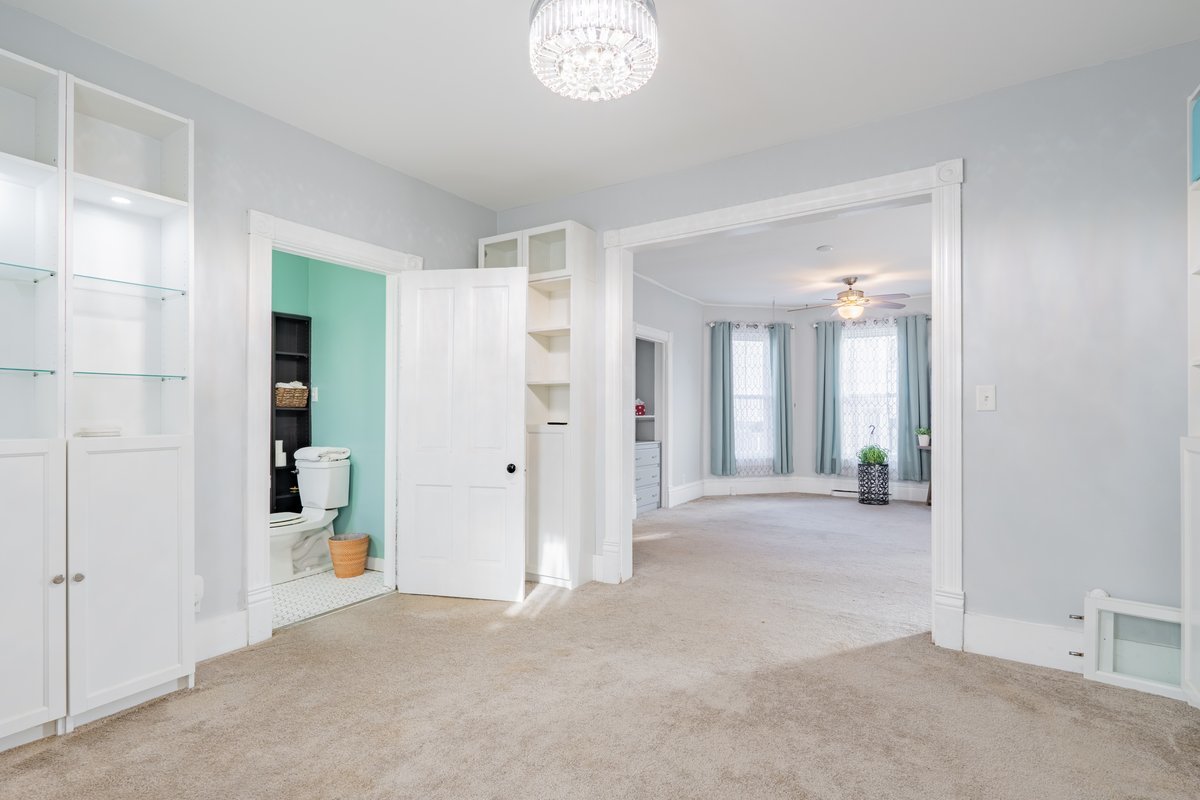 802 South Fell Avenue Normal, IL 61761 - Photo 14 of 25 a view of a big room with windows and chandelier