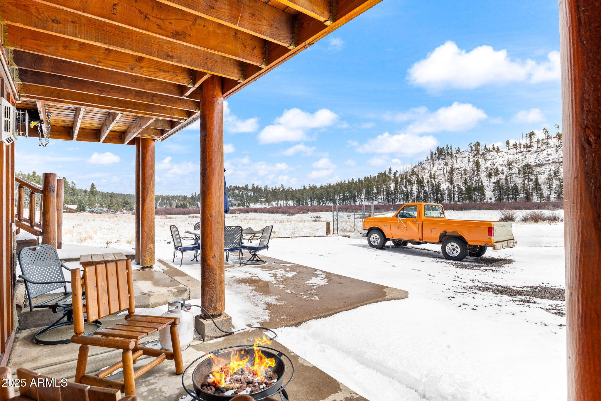 100 Main Street Greer, AZ 85925 - Photo 35 of 63 a view of outdoor space with seating area