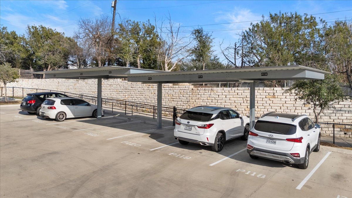 4801 Springdale Road, Unit 1107 Austin, TX 78723 - Photo 38 of 40 View of parking lot. Unit comes with 2 Parking spots