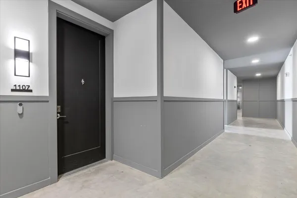 a view of empty room