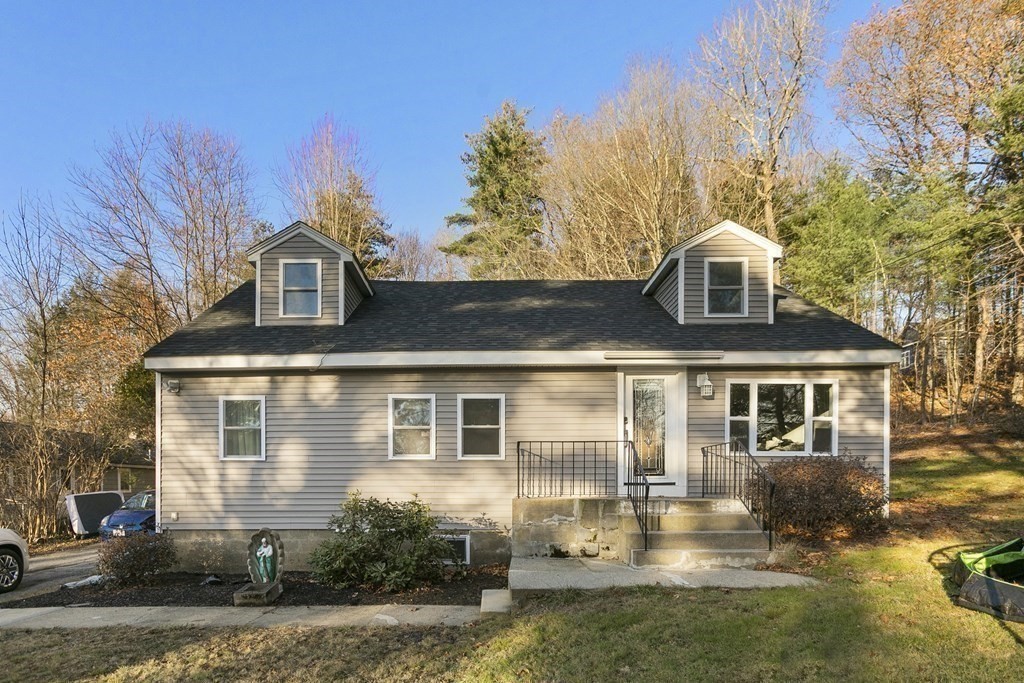 front view of house with a yard