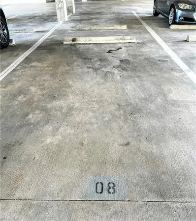 a car parked on the side of the road