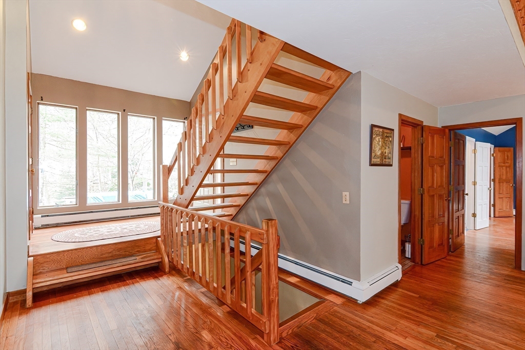 72 Allen Road Sturbridge, MA 01566 - Photo 21 of 40 a view of entryway and hall with wooden floor