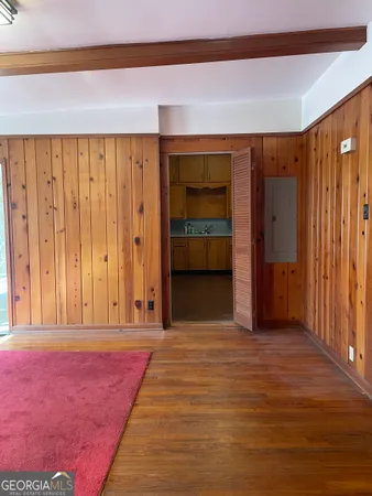 a view of storage and utility room