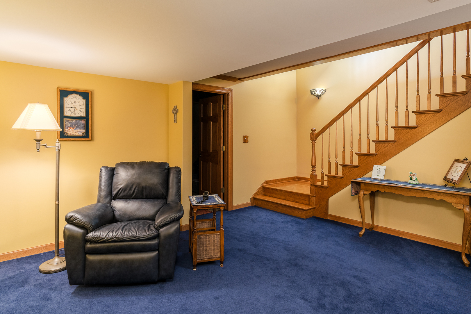 3508 East 5th Road LaSalle, IL 61301 - Photo 35 of 69 a living room with furniture and stairs