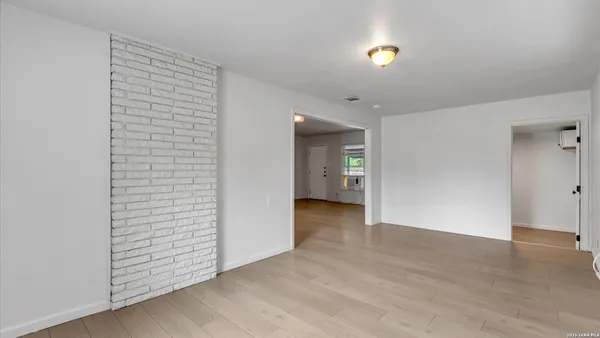 wooden floor in an empty room