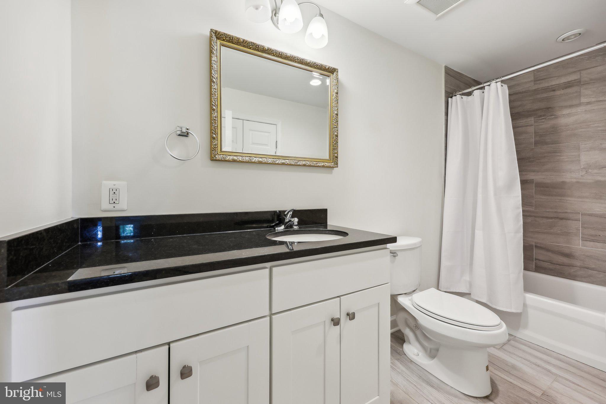 1905 South Glebe Road Arlington, VA 22204 - Photo 42 of 50 a bathroom with a sink a toilet and shower