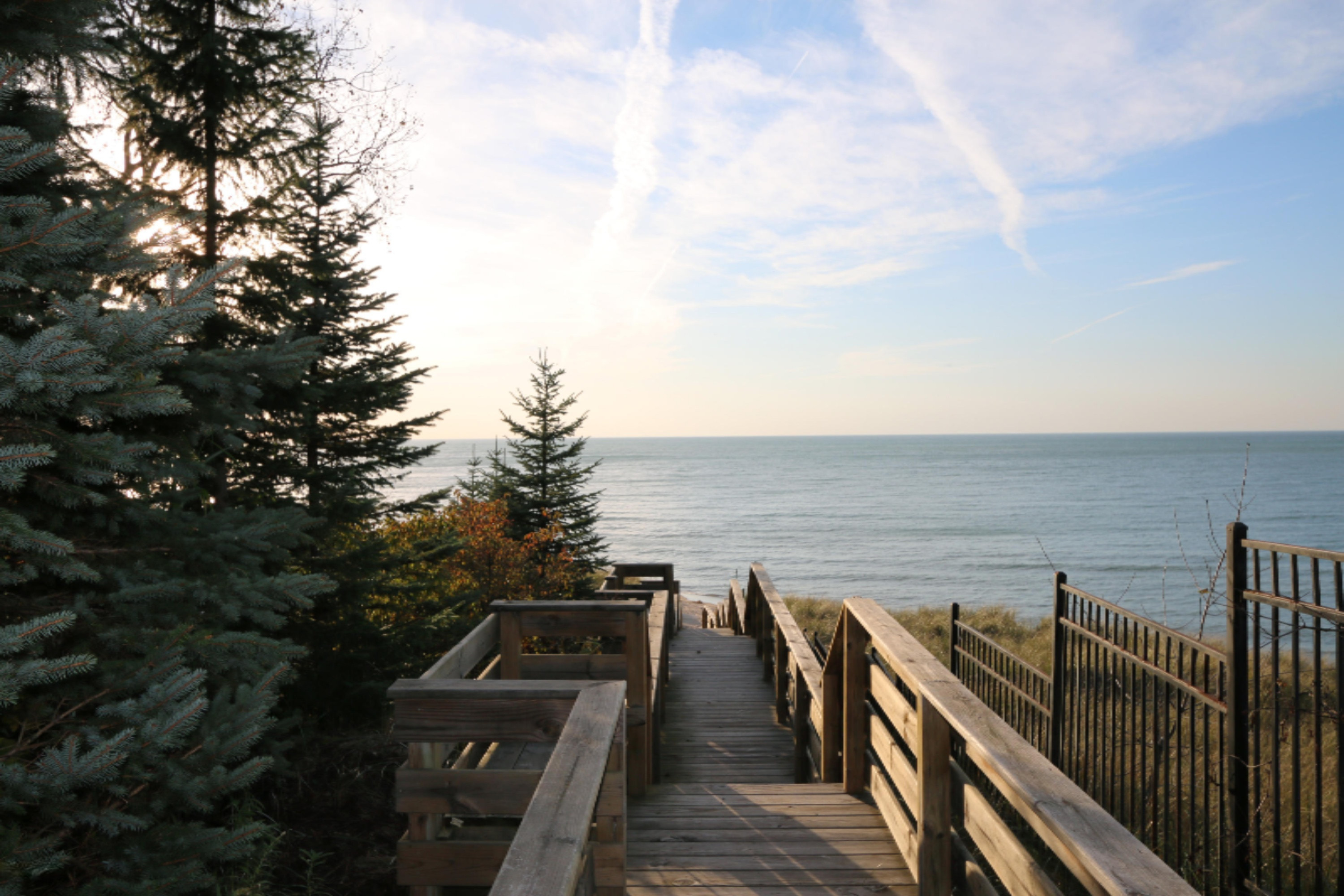15889 Locke Road Union Pier, MI 49129 - Photo 10 of 11 Luna Gowdy Streed Beach Stairs