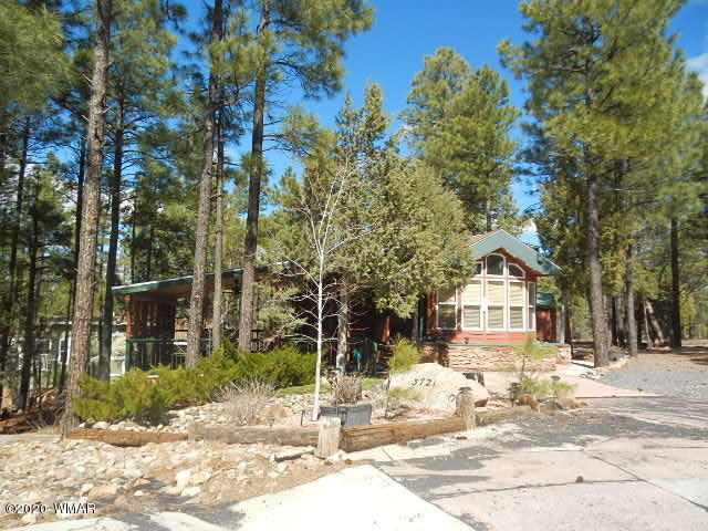 3721 Horseshoe Loop Show Low, AZ 85901 - Photo 17 of 44 a view of a house with a tree in front