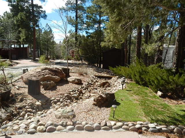 3721 Horseshoe Loop Show Low, AZ 85901 - Photo 10 of 44 a view of a backyard of the house