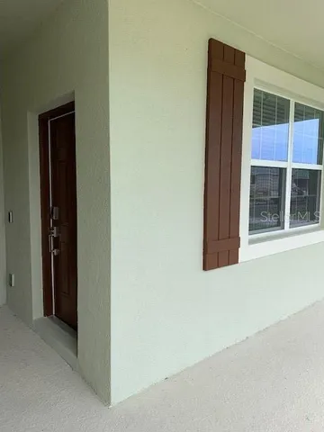 a view of empty room