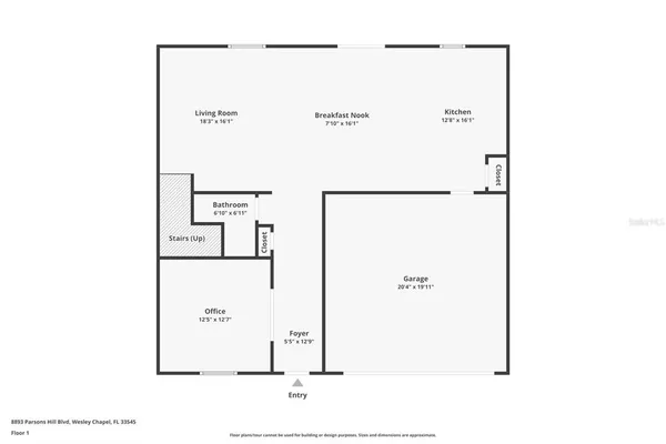 $2,850 | 8893 Parsons Hill Boulevard, Wesley Chapel, FL 33545