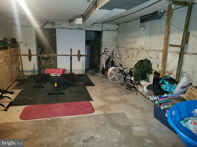 a view of storage and utility room