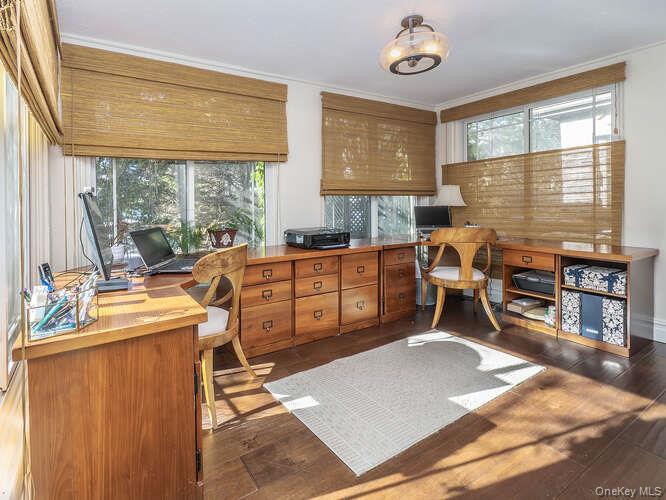23 Ivy Way Port Washington, NY 11050 - Photo 10 of 47 a view of a workspace with furniture and a window