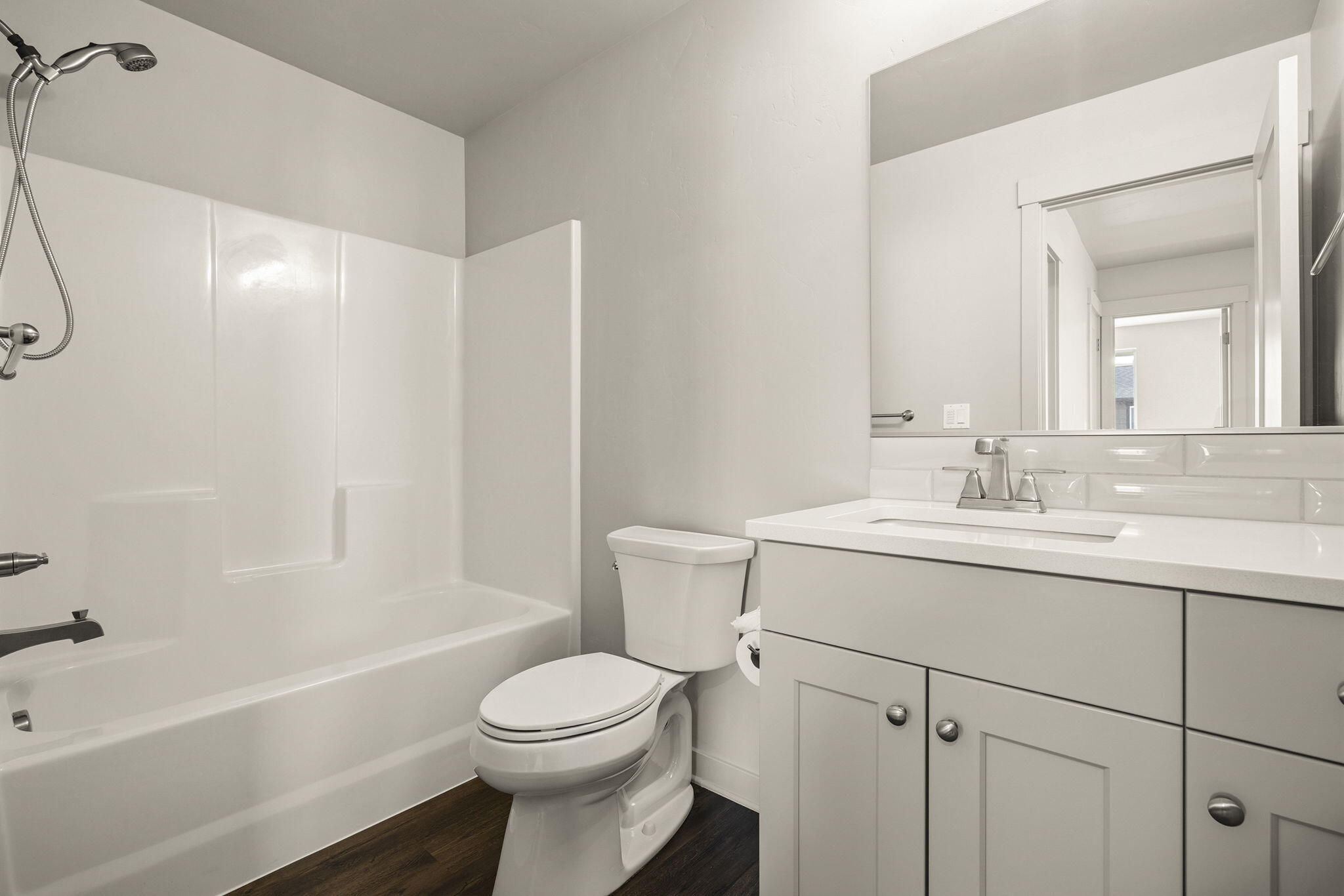 2366 Northeast Victor Place Bend, OR 97701 - Photo 22 of 31 a bathroom with a sink toilet vanity and shower