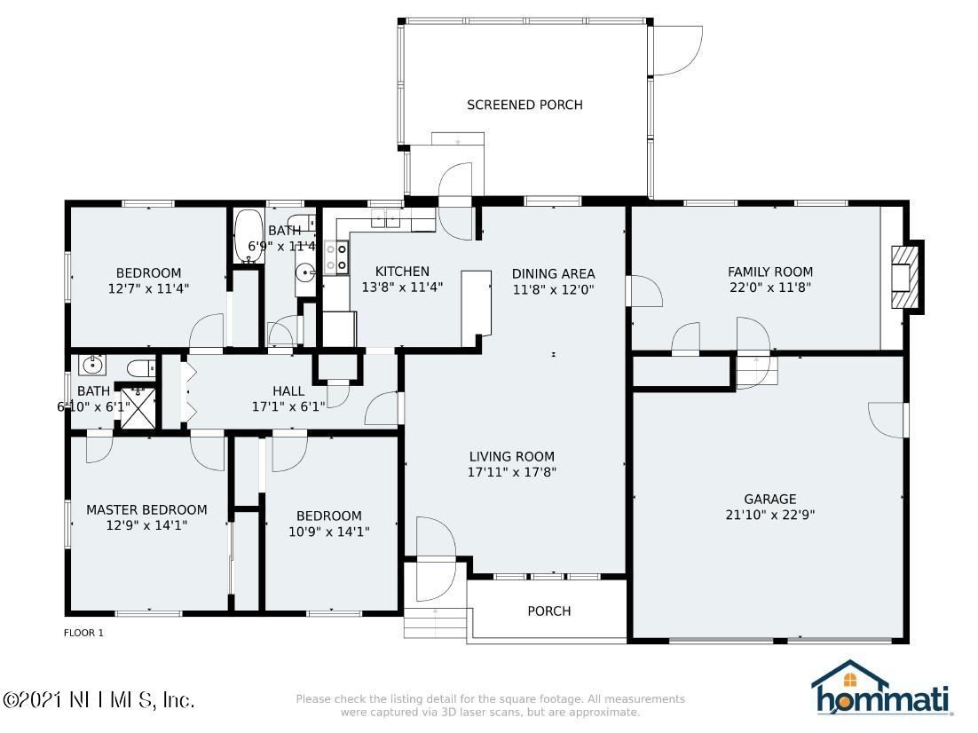 7514 Francisco Road Jacksonville, FL 32217 - Photo 21 of 21 Floor Plan