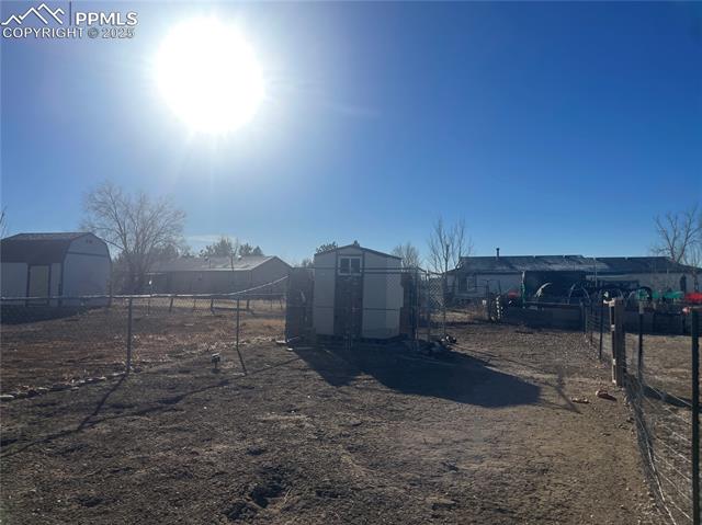 35 Diamond E Road Fountain, CO 80817 - Photo 27 of 27 Fenced area for chickens or dog run