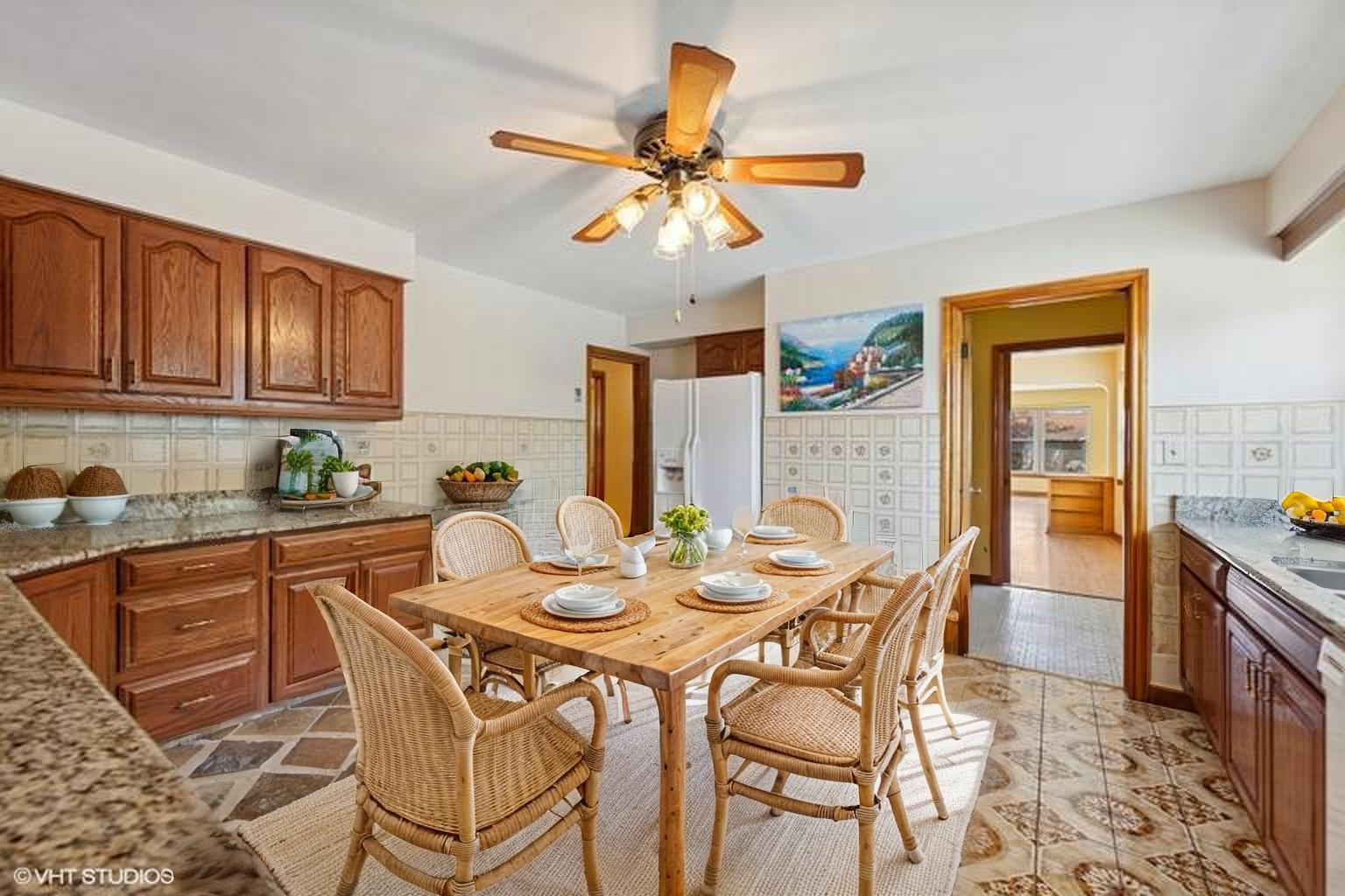 7010 West Devon Avenue Chicago, IL 60631 - Photo 25 of 51 a view of a dining room with furniture